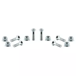 Esjot - Kit Visserie Couronne - Ø8mm (6 Vis Tête Conique + 6 Ecrous Frein)
