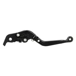 Sifam - Kit Leviers de Frein et d'Embrayage CNC Réglables et Rétractables - Anodisés Noir SUZUKI GSF 650 et 1200 BANDIT S/N