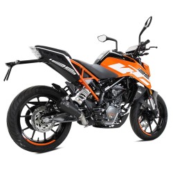 Echappement IXRACE MK2 black édition - KTM Duke 125, RC125, Duke 390 et RC390 toutes 2017 et +