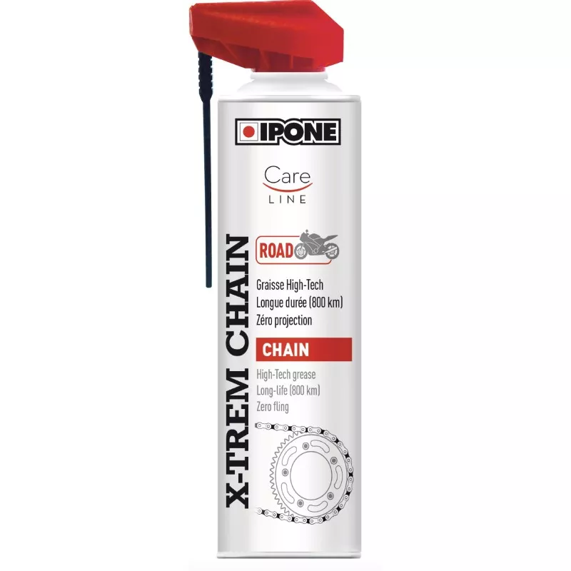 Graisse chaîne moto IPONE XTREM CHAIN ROAD 500ml Tech2Roo