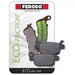 Ferodo - Plaquette de Frein Organique Eco-Friction Route