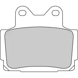 Ferodo - Plaquette de Frein Organique Eco-Friction Route