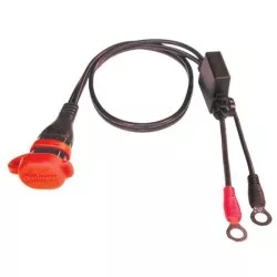 Prise de connexion permanente O1 pour chargeur Optimate 