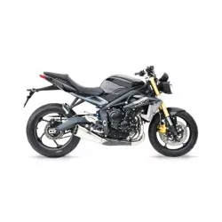 Silencieux racing inox ZARD pour Triumph Street Triple 2013-2016