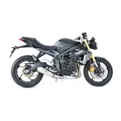Silencieux homologué conique ZARD pour Triumph Street Triple 2013-2015