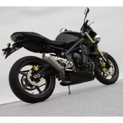 Ligne complète homologuée ZARD pour Triumph Street Triple 2007-2012