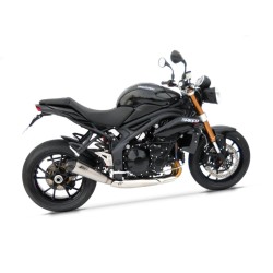 Silencieux titane racing conique ZARD pour Triumph Speed Triple 2011-2015