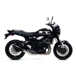 Silencieux REBEL ARROW, Nichrom Dark, embout carbone pour Kawasaki Z900RS 2017-2018
