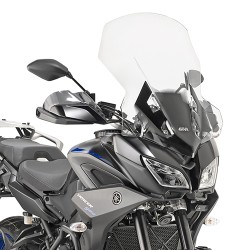 Bulle GIVI 2139DT Haute protection incolore (+20,5cm) pour Yamaha Tracer 900 et Tracer 900 GT 2018 et +