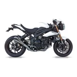 Ligne complète inox/titane homologuée V2 ZARD pour Triumph Speed Triple 2011-2015