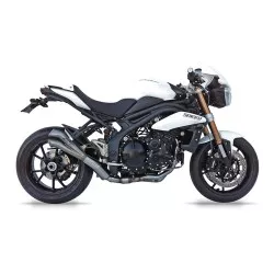 Silencieux titane racing V2 ZARD pour Triumph Speed Triple 2011-2015