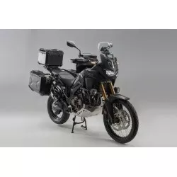 Kit aventure - bagagerie Gris. Honda CRF1000L Africa Twin (15-17).