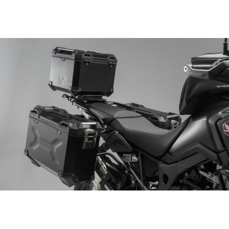 Kit aventure - bagagerie Gris. Honda CRF1000L Africa Twin (15-17).