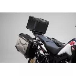 Kit aventure - bagagerie Noir. Honda CRF1000L Africa Twin (18-).