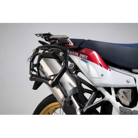 Kit aventure - bagagerie Noir. Honda CRF1000L Adventure Sports (18-).