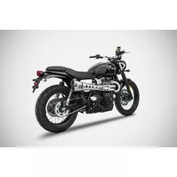 Ligne complète racing special edition ZARD pour Triumph Street Scrambler
