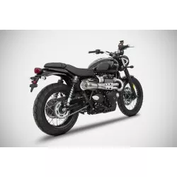 Ligne complète racing version tiger ZARD pour Triumph Street Scrambler