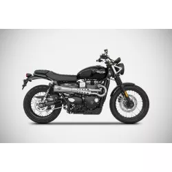 Ligne complète racing version tiger ZARD pour Triumph Street Scrambler