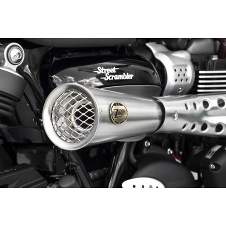 Ligne complète racing version tiger ZARD pour Triumph Street Scrambler