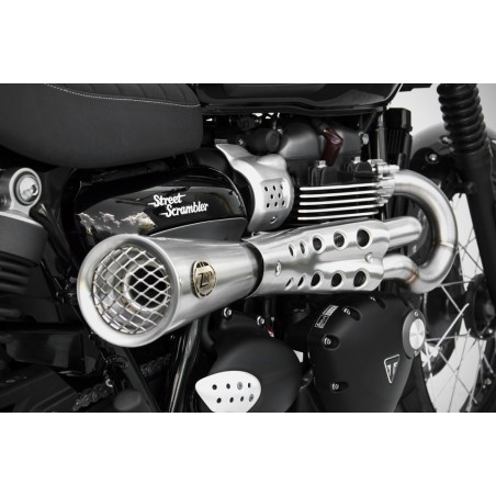 Ligne complète racing version tiger ZARD pour Triumph Street Scrambler