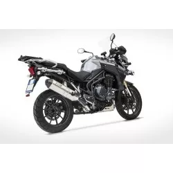 Silencieux haut titane homologué ZARD pour Triumph Tiger 1200 2012-2016