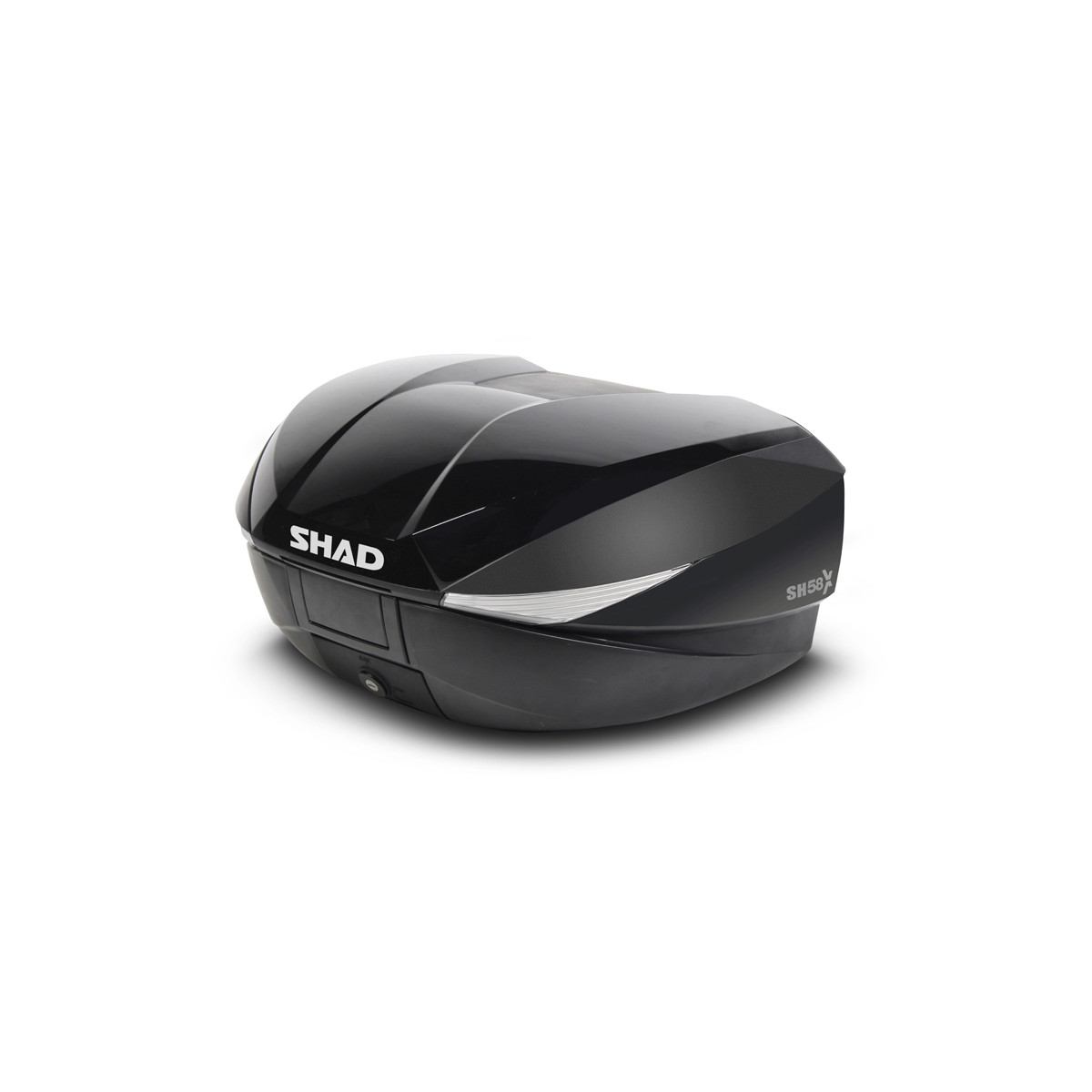 Couvercle Pour Top Case Moto SHAD SH58X Blanc