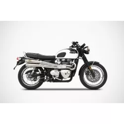 Ligne complète racing ZARD pour Triumph Bonneville T120