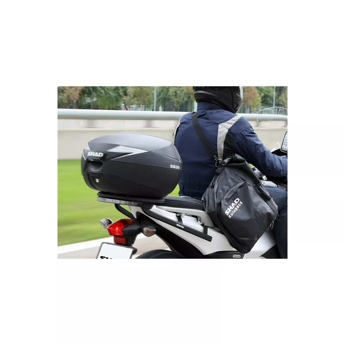 chromed passenger back support for motorcycle sh39 sh 39