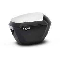 Side cases Valises latérales moto SHAD SH23 Noir Brut, volume 23 litres