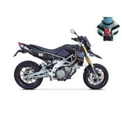 Silencieux racing alu noir ZARD pour Aprilia Dorsoduro 750