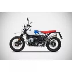 Silencieux court haut inox racing ZARD pour BMW RNineT