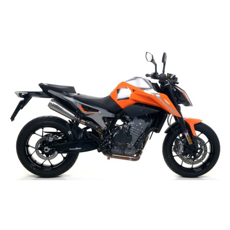 Silencieux PRO-RACE ARROW 71216PR Titane (Droit + Gauche) pour KTM Duke 790 2018 et +