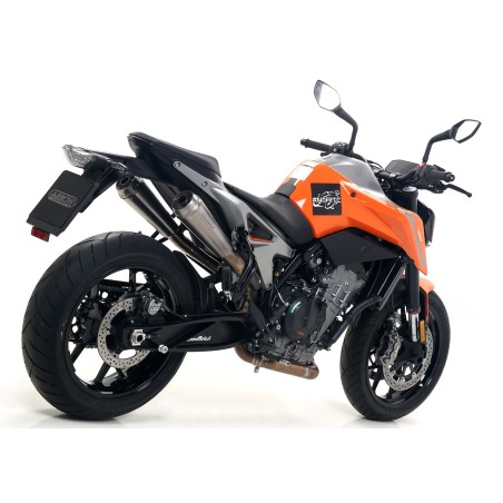 Silencieux PRO-RACE ARROW 71216PR Titane (Droit + Gauche) pour KTM Duke 790 2018 et +
