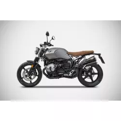 Silencieux haut inox homologué ZARD pour BMW RNineT Scrambler 2017 et +