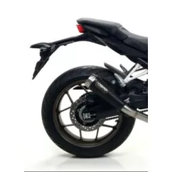 Silencieux Racing PRO-RACE ARROW Nichrom Inox Dark pour Honda CB650R Neo Sport Café 2019 et +