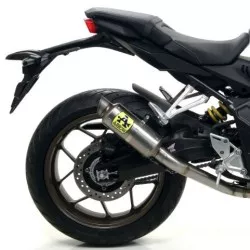 Silencieux Racing GP2 ARROW full Titane, pour Honda CBR650R et CB650R Neo Sport Café 2019 et +