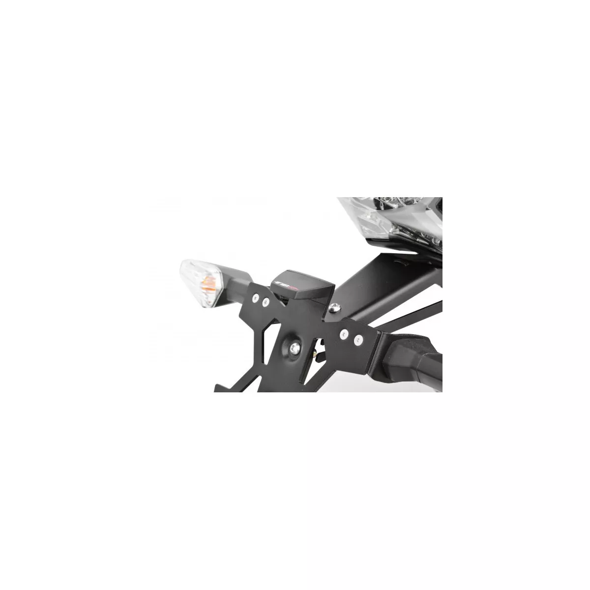 ZHUOWU Support de Plaque d'immatriculation Moto avec