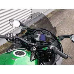 Kit complet STREET bike ABM guidon droit 28mm pour Kawasaki Ninja H2 SX 2018 et +