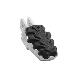 Repose-pieds EVO SW-MOTECH ajustable en acier inoxydable