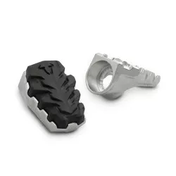 Repose-pieds EVO SW-MOTECH ajustable en acier inoxydable