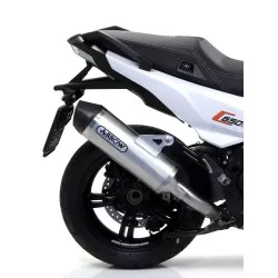 Silencieux RACE-TECH 73512PK ARROW titane pour BMW C650 Sport 2016 et +