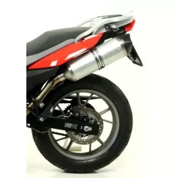 Silencieux RACE-TECH 72615AK ARROW aluminium pour BMW G650GS / Sertao 2011-2016