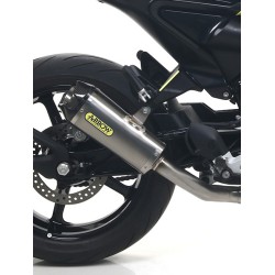 Silencieux WORKS ARROW 71891PK Titane avec embout Carbone pour Husqvarna Vitpilen 701 2018 et +