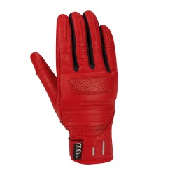 Gants moto femme été Segura Lady Horson Rouge