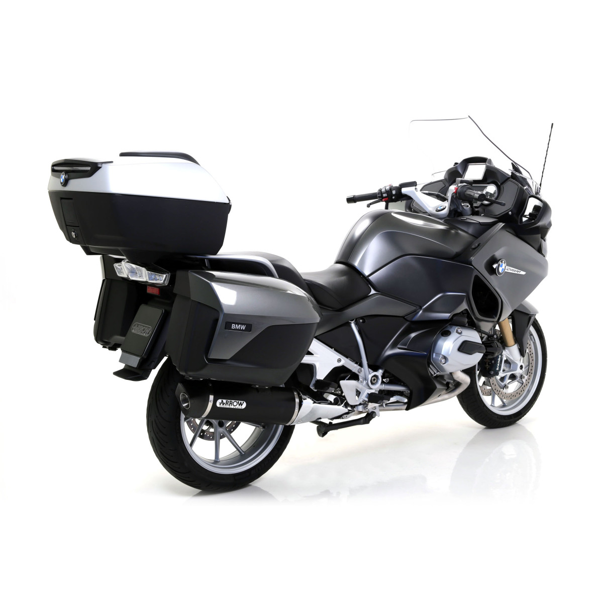 Silencieux Maxi RACE-TECH 71838AKN DARK ARROW aluminium noir pour BMW ...