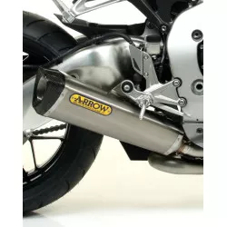 Silencieux Racing TROPHY ARROW Titane embout carbone pour Honda CBR1000RR 2008-2013