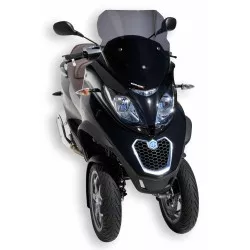 Bulle Pare-Brise scooter Aeromax Ermax 50cm - Piaggio 125 / 300 / 400 / 500 / 500IE MP3 2011 et +