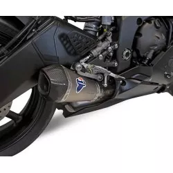 Silencieux Relevance Termignoni Conique Titane embout Carbone pour Yamaha YZF R6 2017 et +