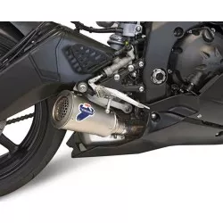 Silencieux GP2R-R Termignoni Conique Inox embout Carbone pour Yamaha YZF R6 2017 et +