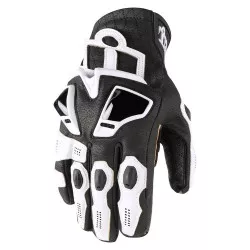 Gants moto Icon Hypersport Short Blanc
